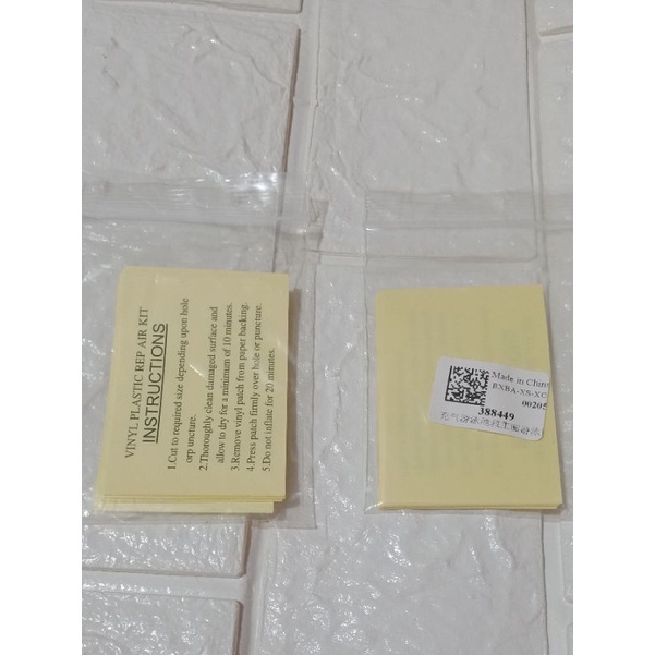 Bộ 10 miếng vá ghế hơi, nệm hơi,hồ bơi, phao bơi