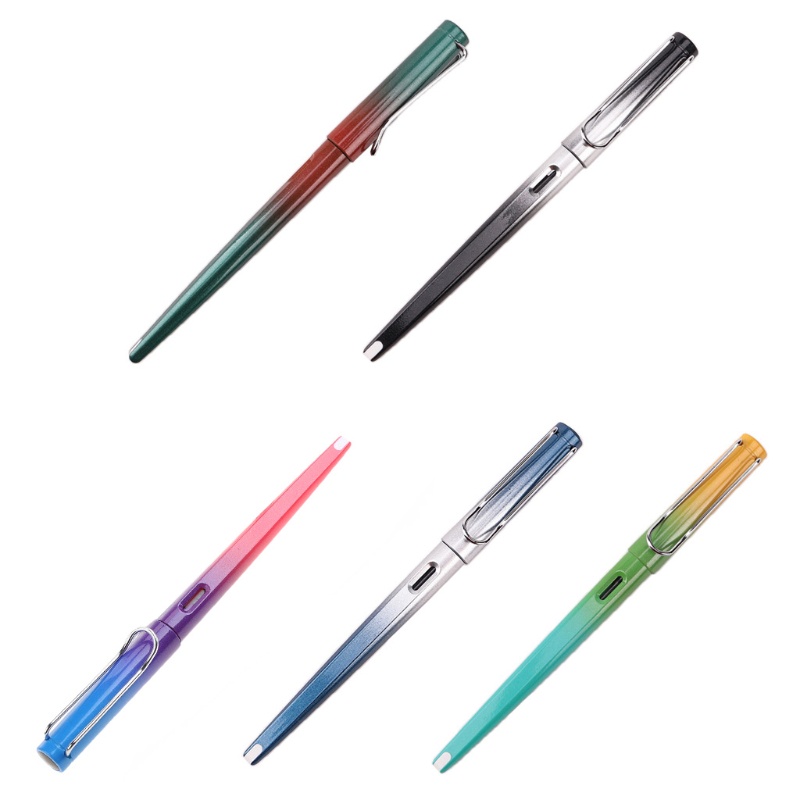 Bút máy nhiều màu gradient ngòi 0.38mm tiện dụng cho học sinh/ văn phòng