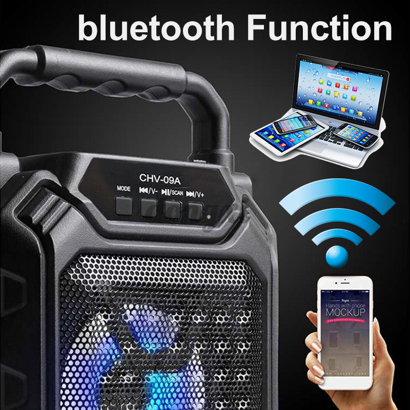 Loa Bluetooth Không Dây Hỗ Trợ Thẻ Nhớ Tf