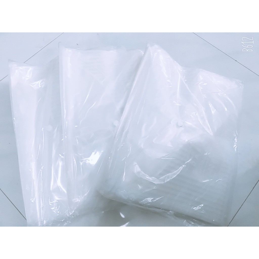 Túi khuy bấm/ túi đựng bài kiểm tra/ túi clear bag khổ A4 Trà My