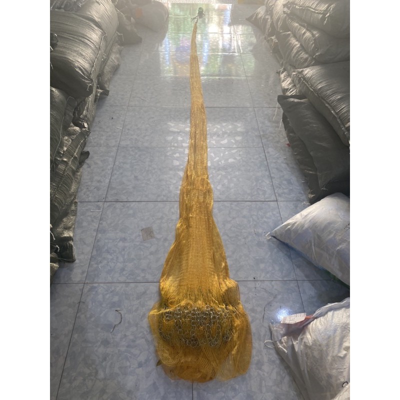 Chài Dù Chân Xích Mắt Lưới 2cm Rộng 5m 6m