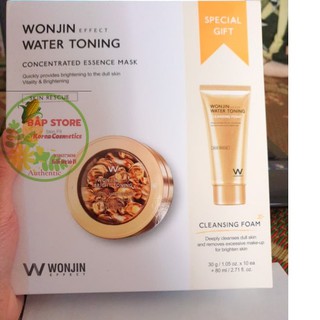 < Xách tay> Mặt nạ Dr Wonjin vàng Effect Water Toning Mask