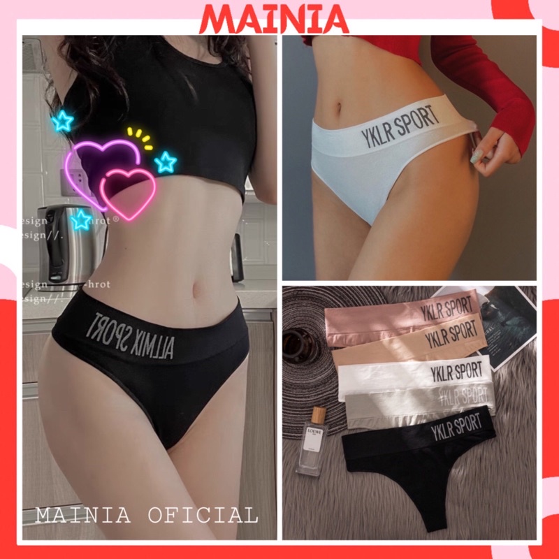 Quần Lót Nữ Lọt Khe Cạp To Dáng Thể Thao Siêu Mịn Siêu Co Giãn Sexy Mainia Shop