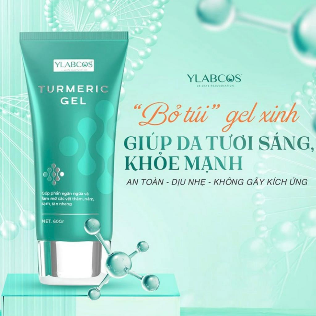Gel nám Dr Lacir, gel nám Turmeric gel ngừa nám, mờ thâm sạm, tàn nhang, cho da tươi sáng, khỏe mạnh 60g