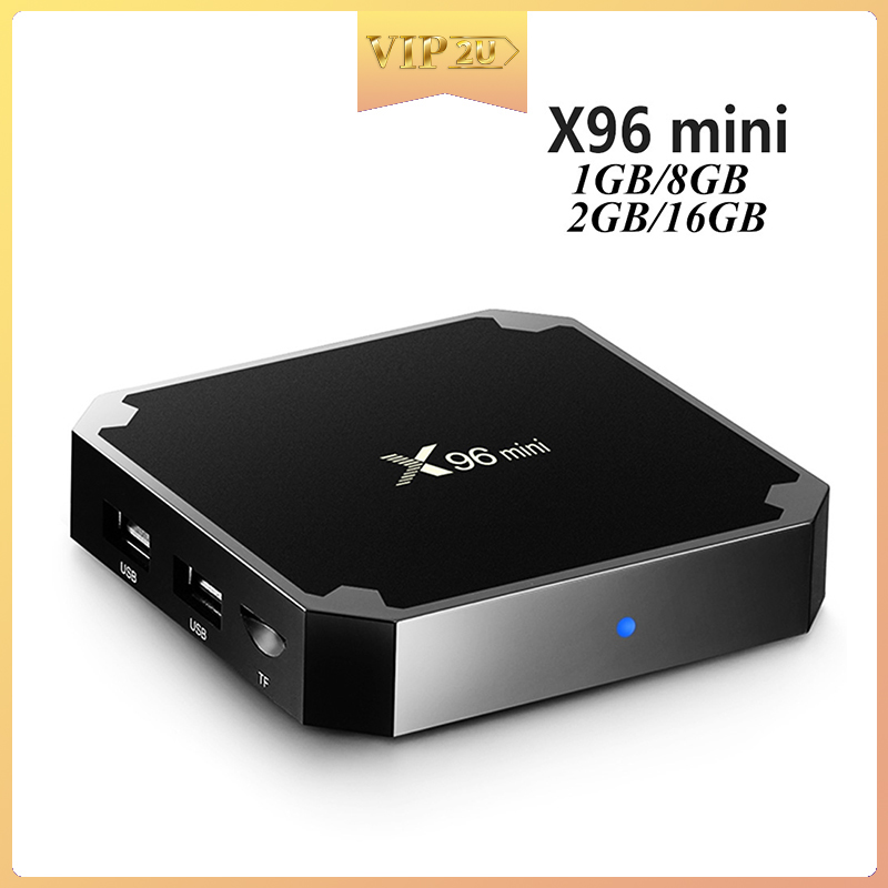 Tv Box Thông Minh X96 2gb 16gb Amlogic S905W Lõi Tứ 2.4ghz Wifi Android 9.0 Và Phụ Kiện