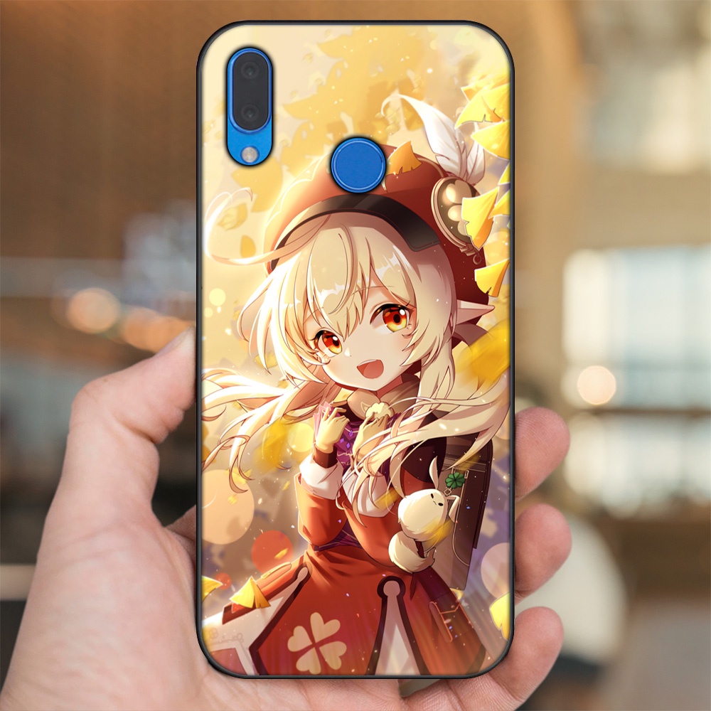 Ốp lưng Huawei Nova 3, Nova 3i, Nova 3e, P20 Lite viền đen in hình Klee Genshin Impact