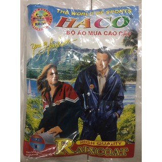 Áo mưa bộ vải dù cao cấp