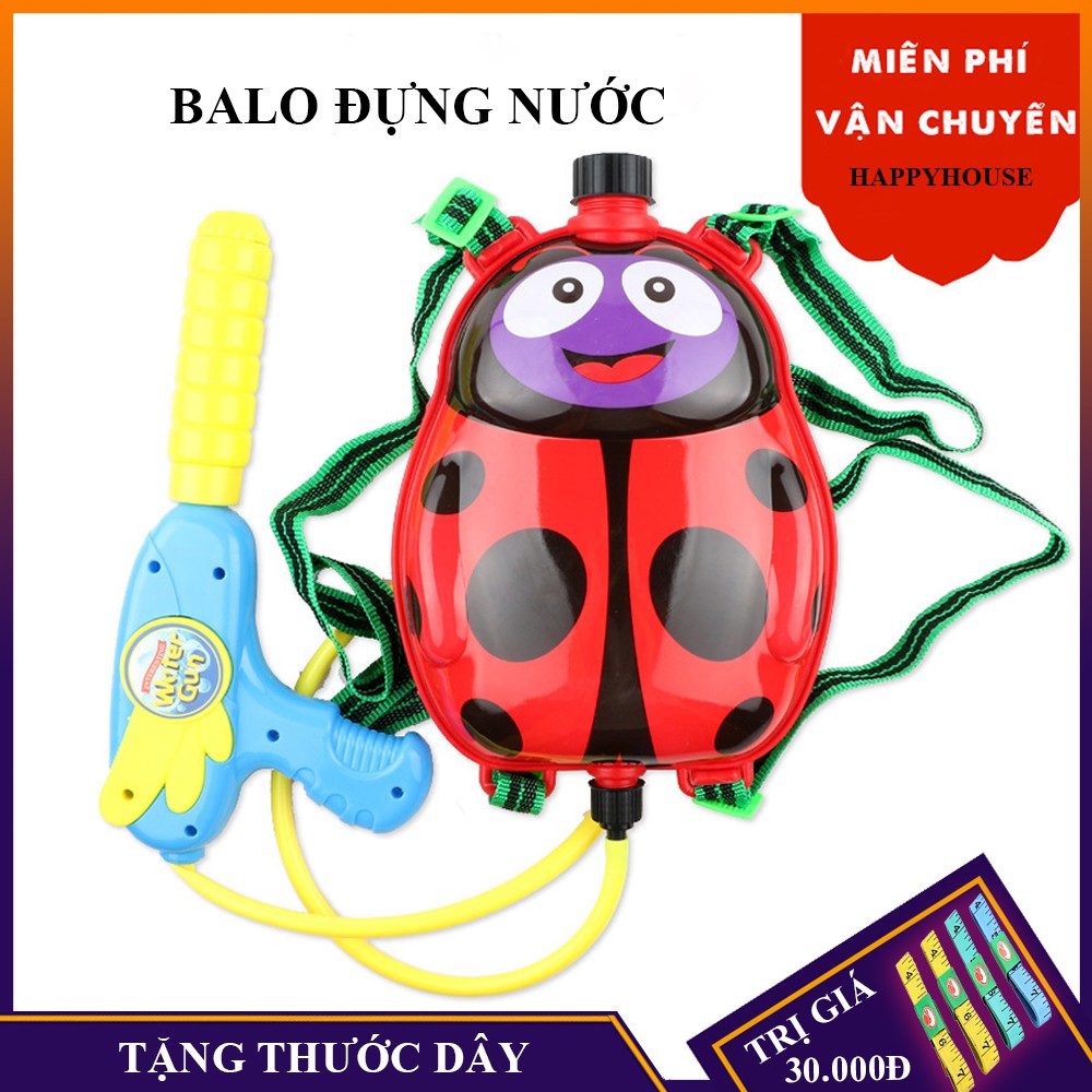 Balo phun nước hình chú ong ngộ nghĩnh cho bé vui chơi ngoài trời