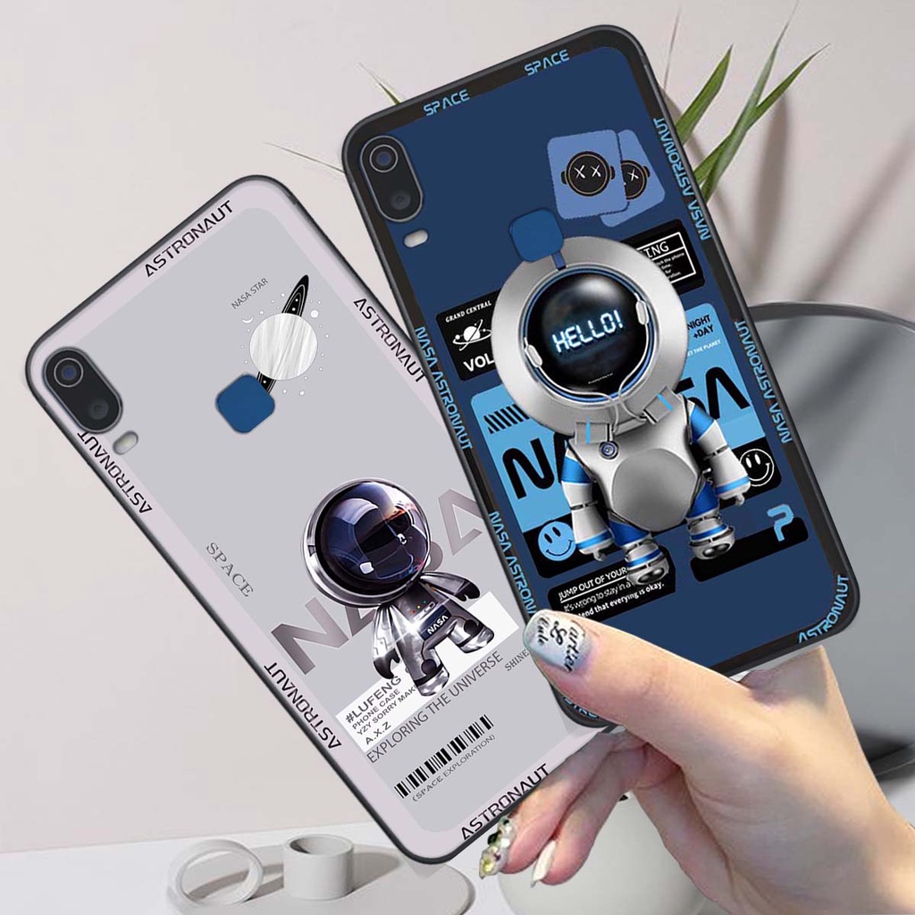 Ốp vivo y11 / y12 in hình người máy phi hành gia siêu đẹp siêu ngầu