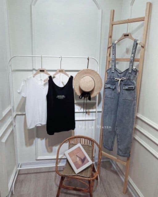 Quần yếm bò rút eo, kèm ảnh thật | BigBuy360 - bigbuy360.vn