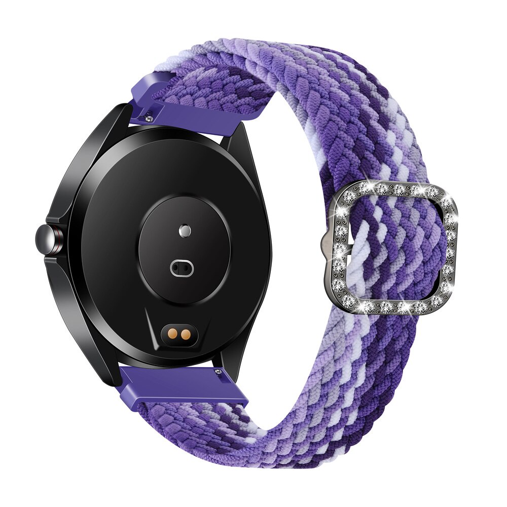 Dây Đeo Sợi Nylon 20mm 22mm Cho Đồng Hồ Thông Minh Samsung Galaxy Watch 3 46mm 42mm Active 2 Gear S3 Gt 2 2e Pro