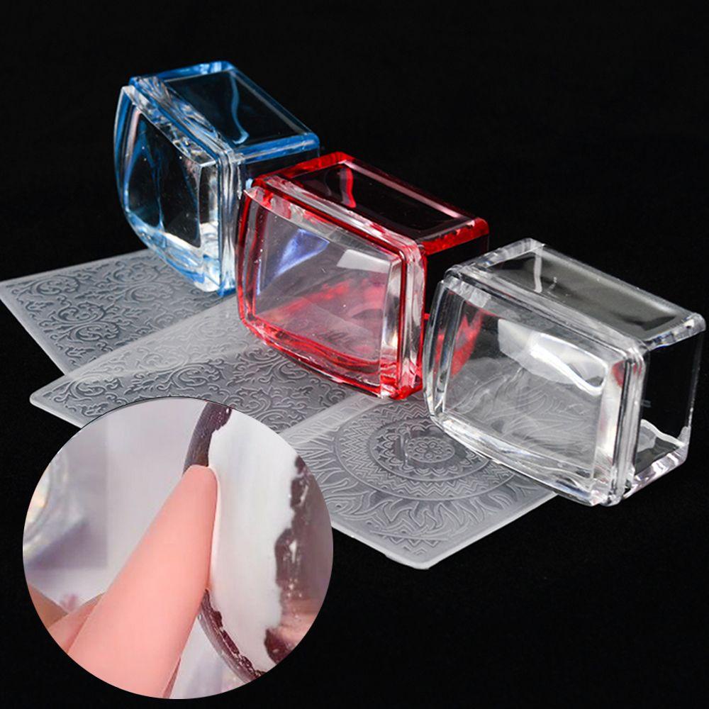 Bộ Dụng Cụ In Móng Bằng Silicone