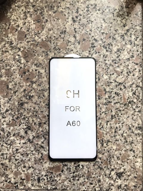Cường lực 5D full màn Samsung A60 bo góc xịn