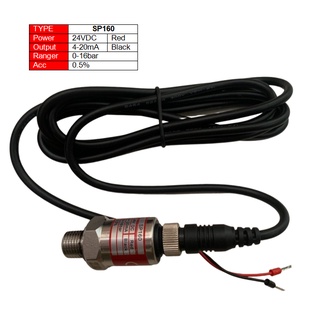 Sp160 - cảm biến áp suất 0-16 bar 4-20ma - phi 13mm