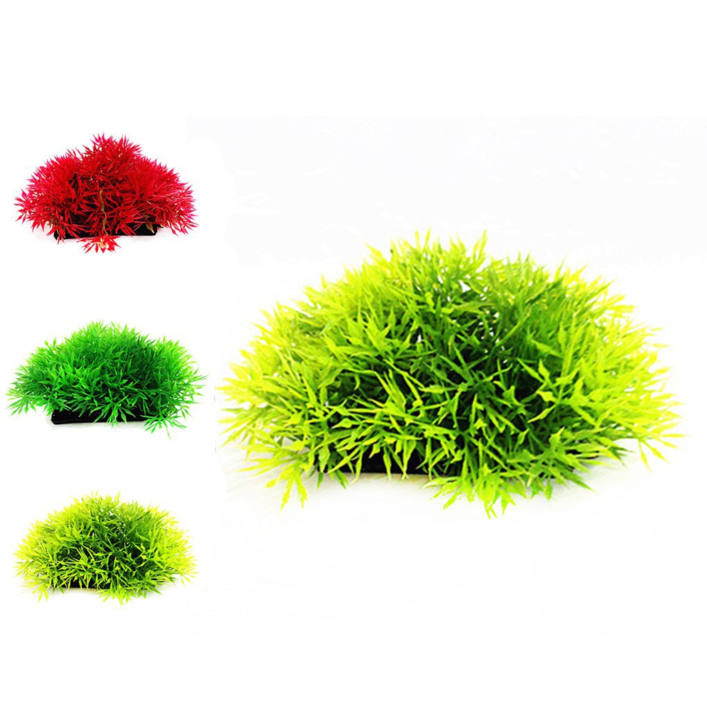 Cây cỏ nhựa trang trí hồ cá