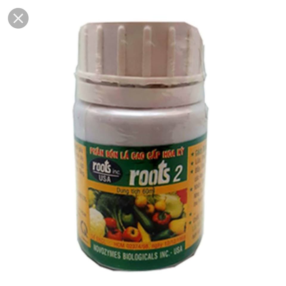 Phân bón lá cao cấp Hoa Kỳ ROOTS 2 100ML