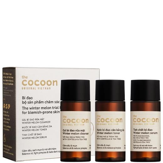 [Mã FMCGMALL -8% đơn 250K] Bộ Sản Chăm Sóc Da Mụn Cơ Bản Cocoon Trial Kit - Từ Hảo