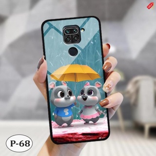 <New> Ốp lưng kính Xiaomi Redmi Note 9- hình 3D