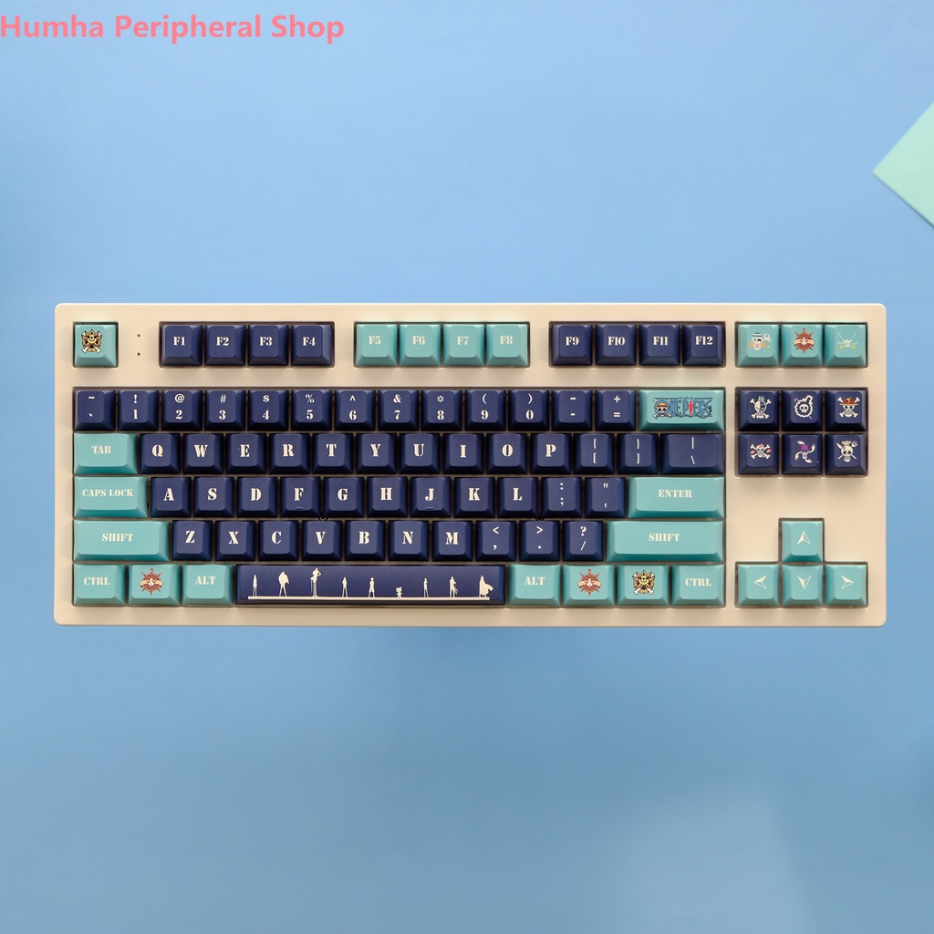 Humha Nắp Bàn Phím Cơ Chất Liệu PBT Nhuộm Màu Họa Tiết Cherry profile Cá Tính