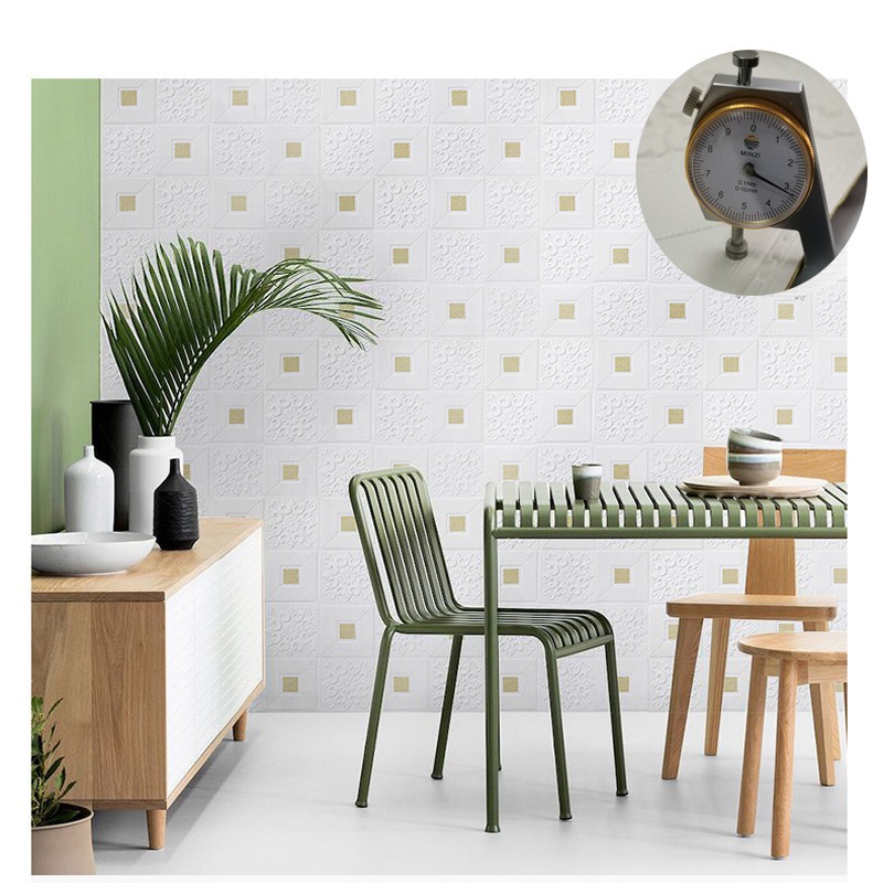 Giấy Dán Trần Nhà Hình Hoa 3d Chống Thấm Nước Chất Lượng Cao 35x35cm | BigBuy360 - bigbuy360.vn