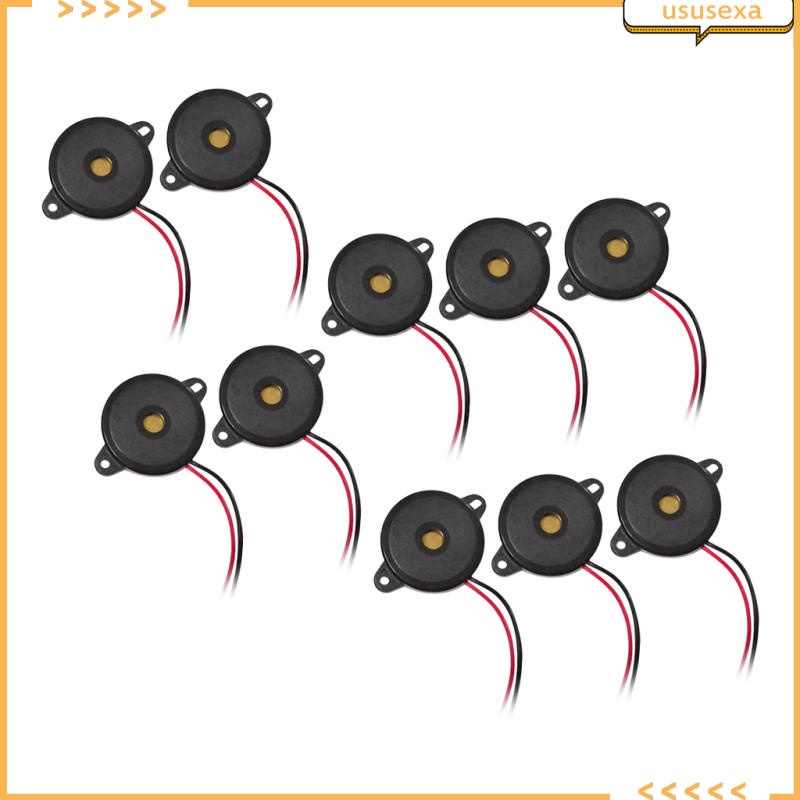 Âm thanh báo động điện tử công nghiệp DC 12V 2 6KHz 85dB Đen