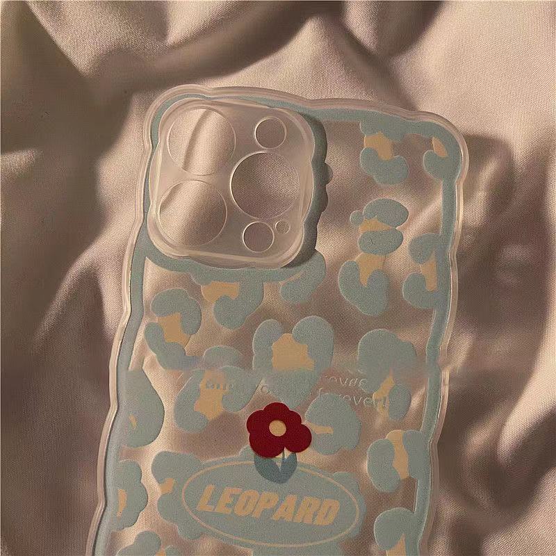 Ốp Điện Thoại TPU Mềm Trong Suốt Họa Tiết Hoa Cho Iphone 13 Pro Max/12/11/XS/ XR/ X/ 8/ 7/6 Plus Mini SE 2020