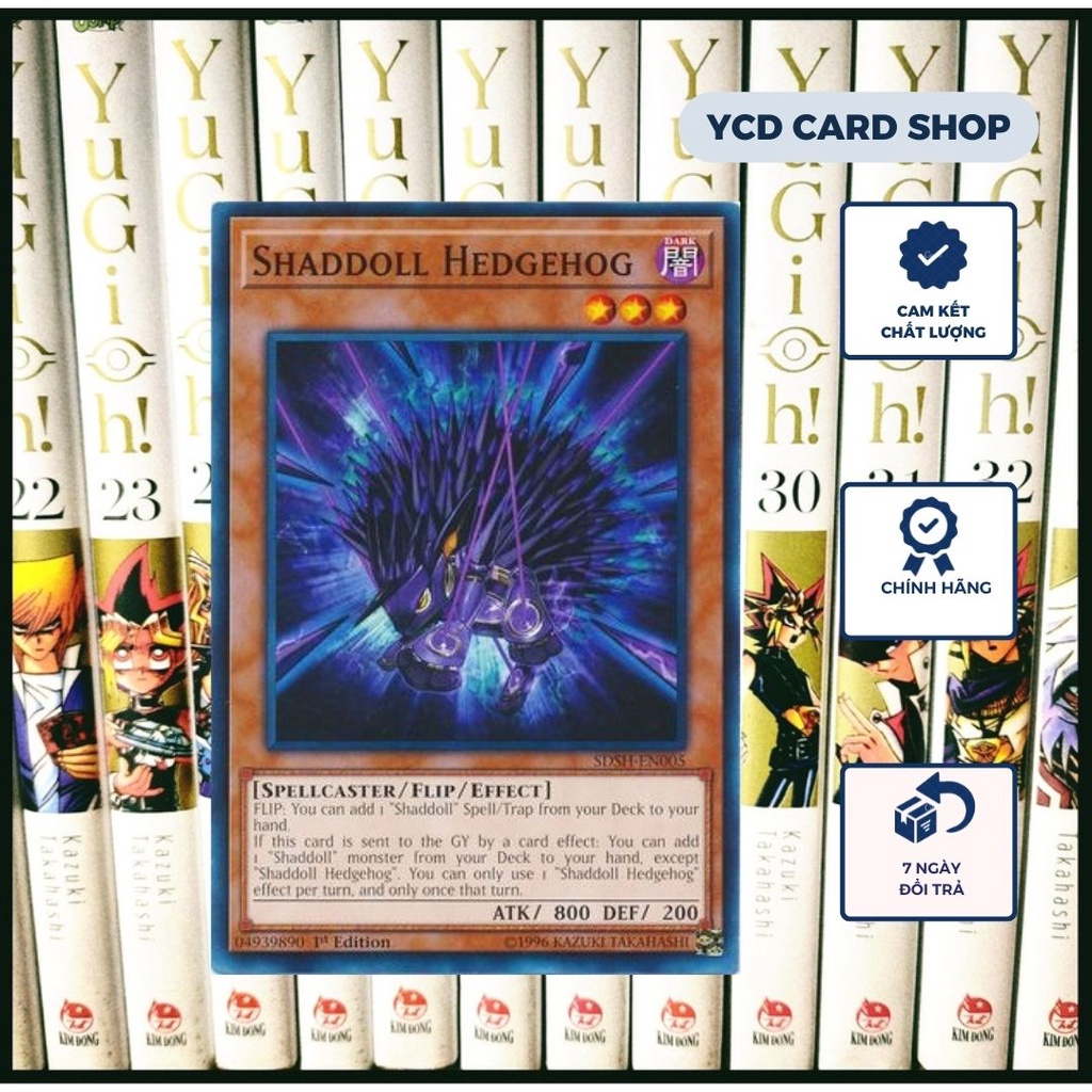 Thẻ bài yugioh chính hãng Set 6 card shaddoll – Common