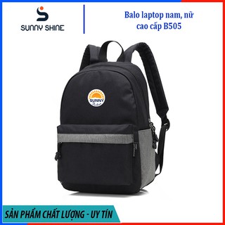 Balo học sinh Nam Nữ vải canvas chống nước cao cấp, đi học đi làm tiện lợi B505