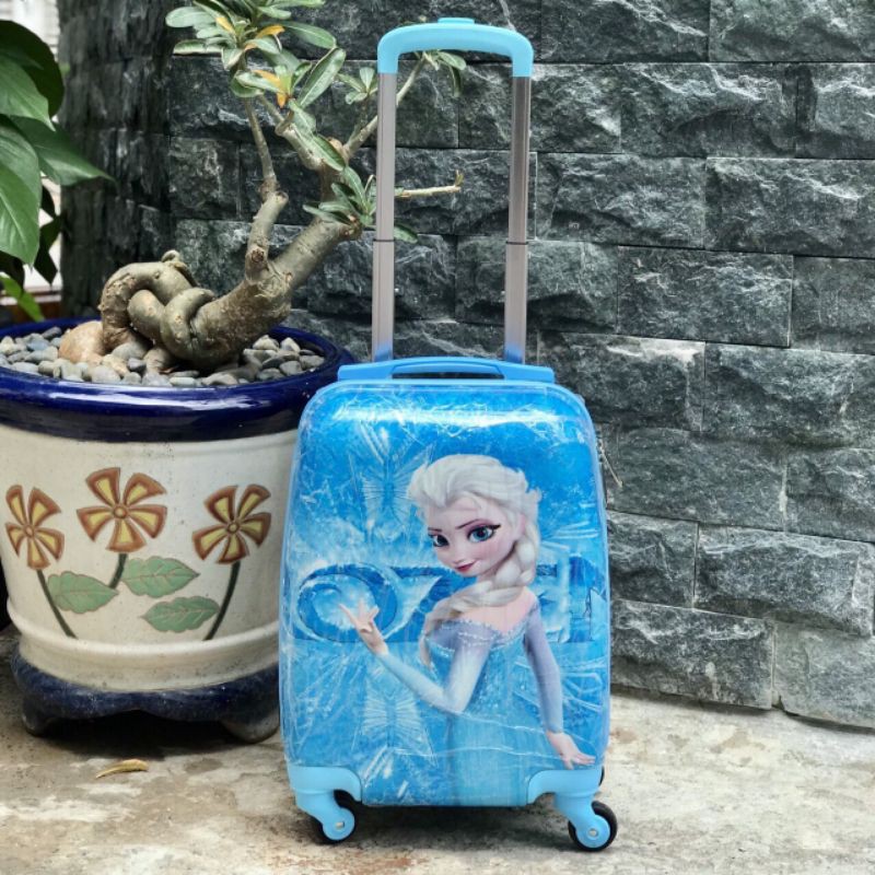 VALI KÉO ELSA XANH ( GIÁ SALE SẬP SÀN)