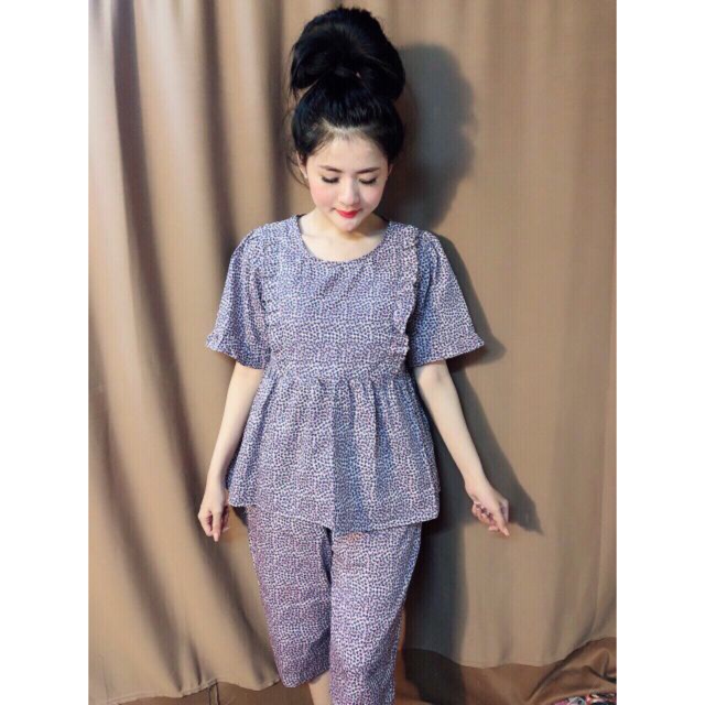 Bộ lửng kate xuất mặc nhà