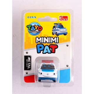Xe Buýt Nhỏ Tayo 219014 Pat Minimi Diecast Đồ Chơi Trẻ Em Ban Đầu