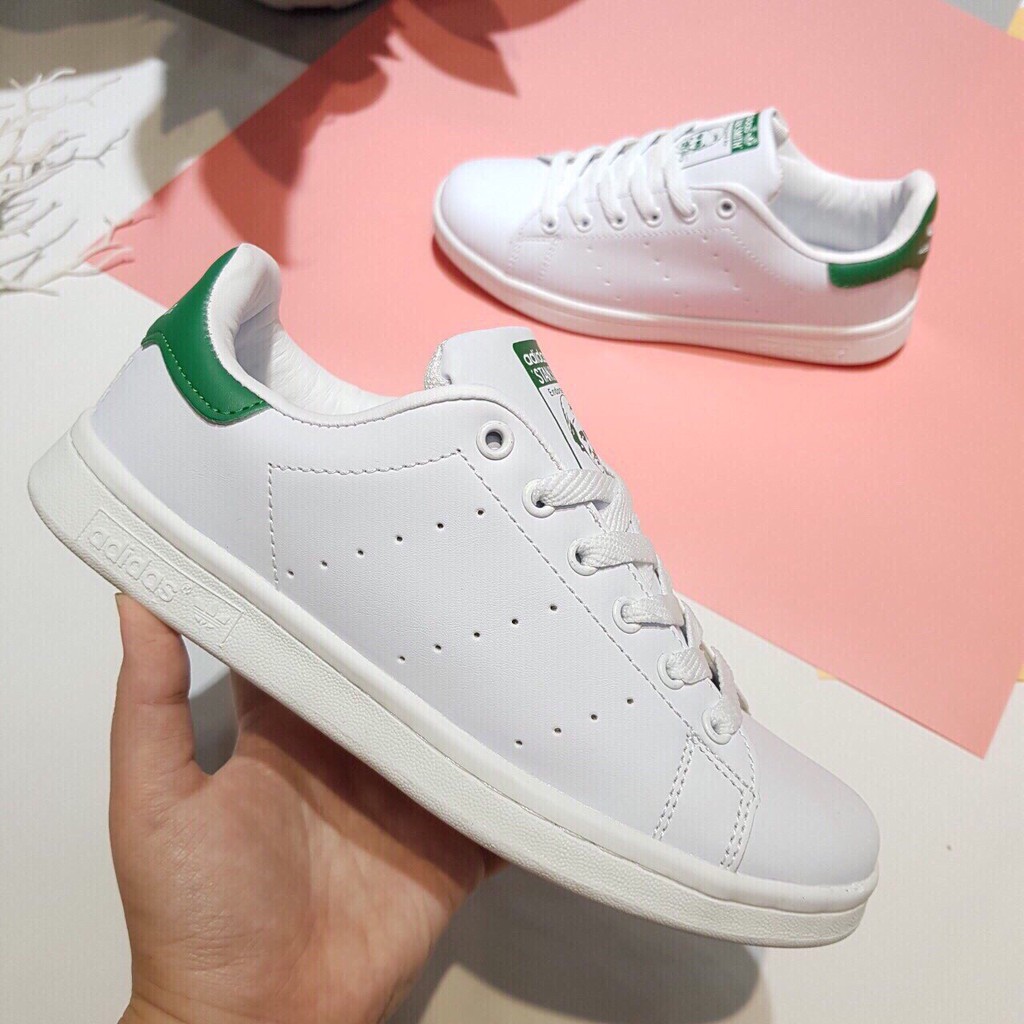 [TẶNG CHAI TẨY TRẮNG + TẶNG HỘP] GIÀY THỂ THAO NAM NỮ COUPLE STAN SMITH LƯỠI GÀ DÀY ẢNH THẬT TỰ CHỤP - HÀNG CHUẨN VNXK