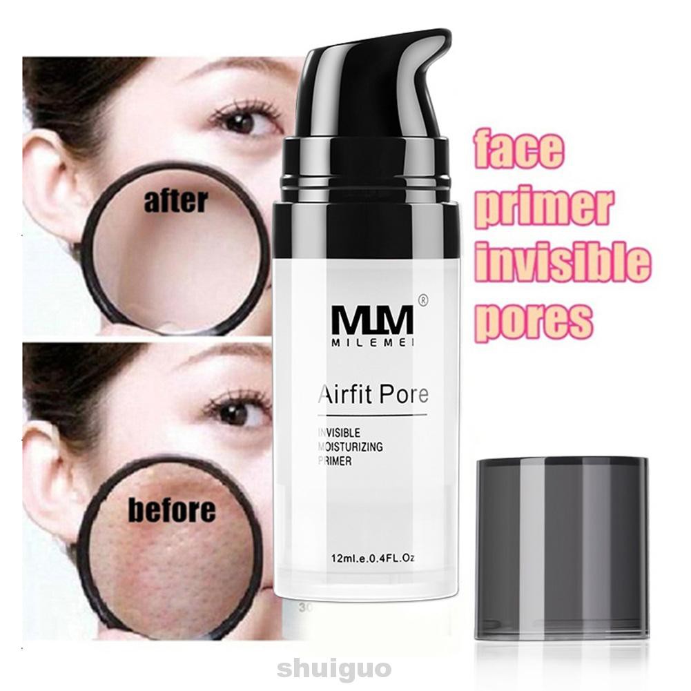 12ml Long Lasting Face Brighten Invisible Pores Oil Control Smooth Concealing Natural Makeup Primer