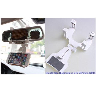 Giá đỡ điện thoại kẹp gương chiếu hậu xe ô tô Hp-auto