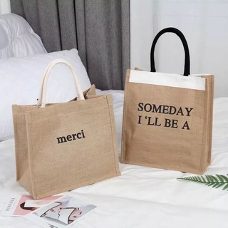 Túi cói thời trang merci - someday