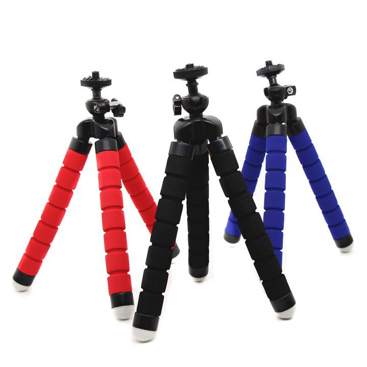 Chân máy ảnh cao cấp, Tripod điện thoại giá rẻ tặng kèm kẹp điện thoại, chân bạc tuộc và remote tiện lợi