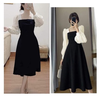 ĐẦM XÒE CỔ VUÔNG SIÊU XINH