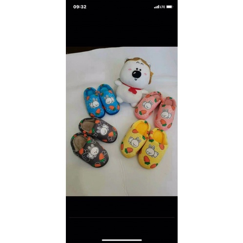 DÉP BÔNG ĐI TRONG NHÀ CHO BÉ MẪU PIKACHU, THỎ SIÊU XINH