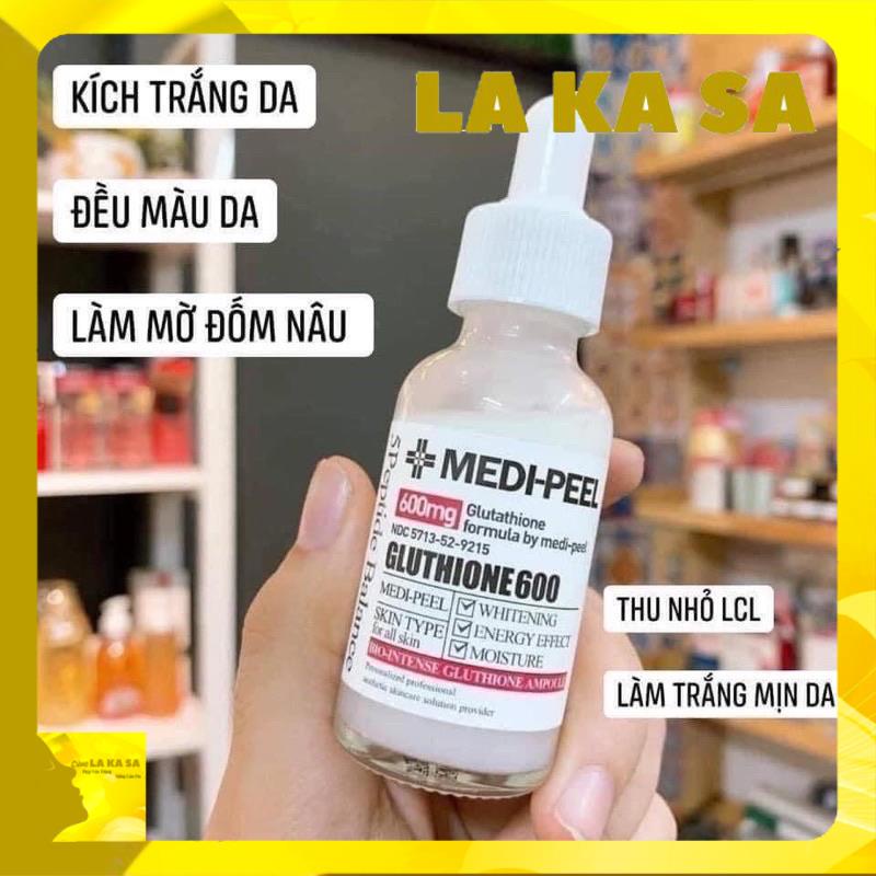 Serum MEDI-PEEL Serum Gluthione 600 White Ampoule Medi Pêl Trắng Da