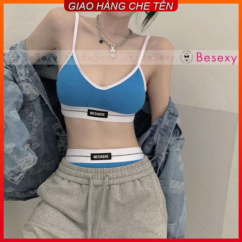 Bộ Đồ Lót Nữ Thể Thao Mesiogre Có Đệm Ngực | BigBuy360 - bigbuy360.vn
