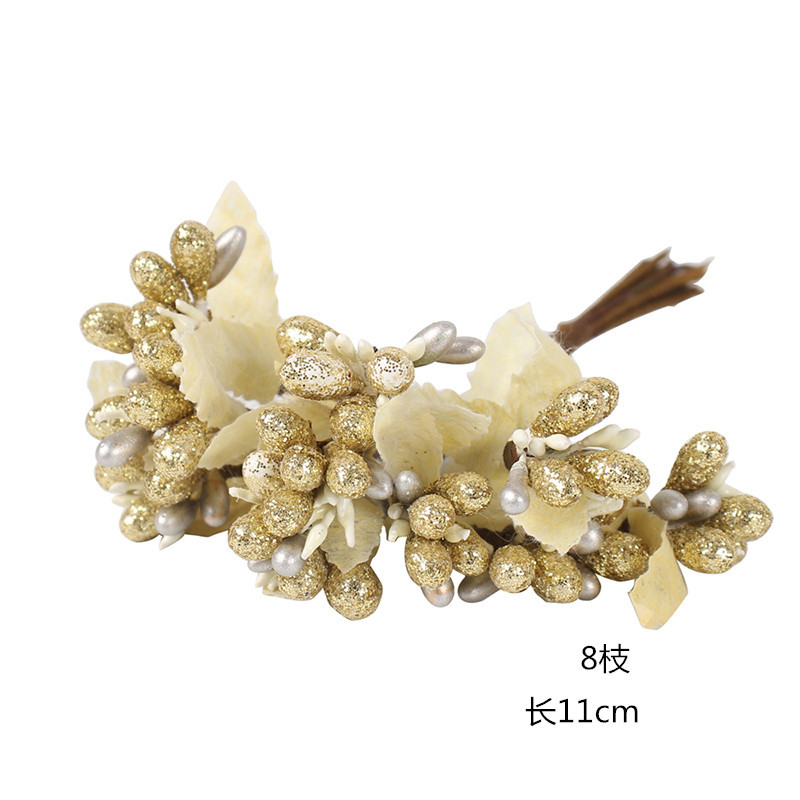 Nhánh Hoa Giả Màu Vàng Sáng Tạo Cho Trang Trí Tiệc Cưới