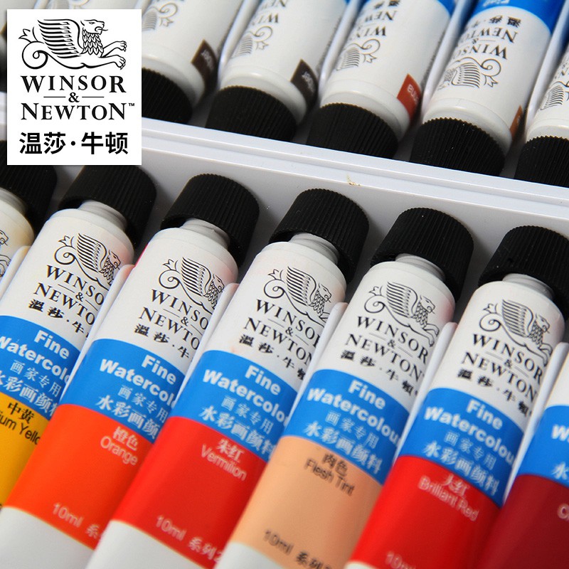 [Mã LIFEXANH03 giảm 10% đơn 500K] Màu nước WINSOR &amp; NEWTON set 12/18/24 màu