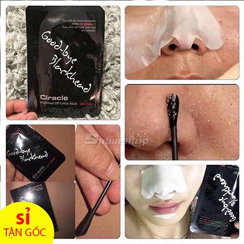 Miếng Đẩy Mụn Đầu Đen Goodbye Blackhead Ciracle