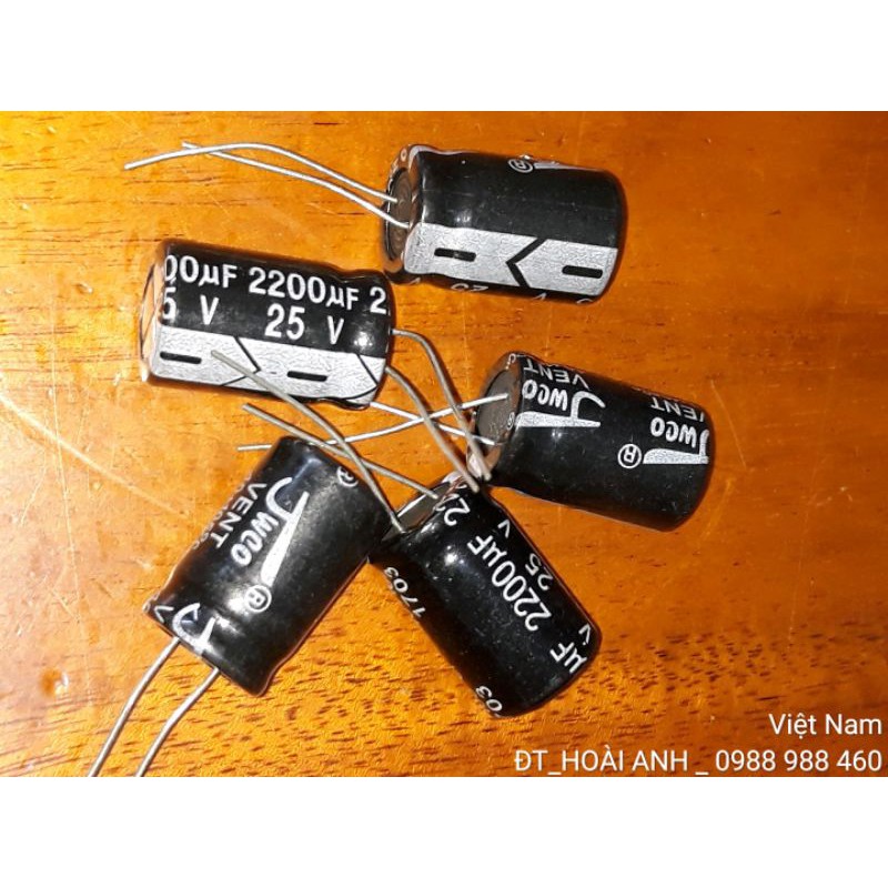 Tụ 220uF 25V - 10 Cái