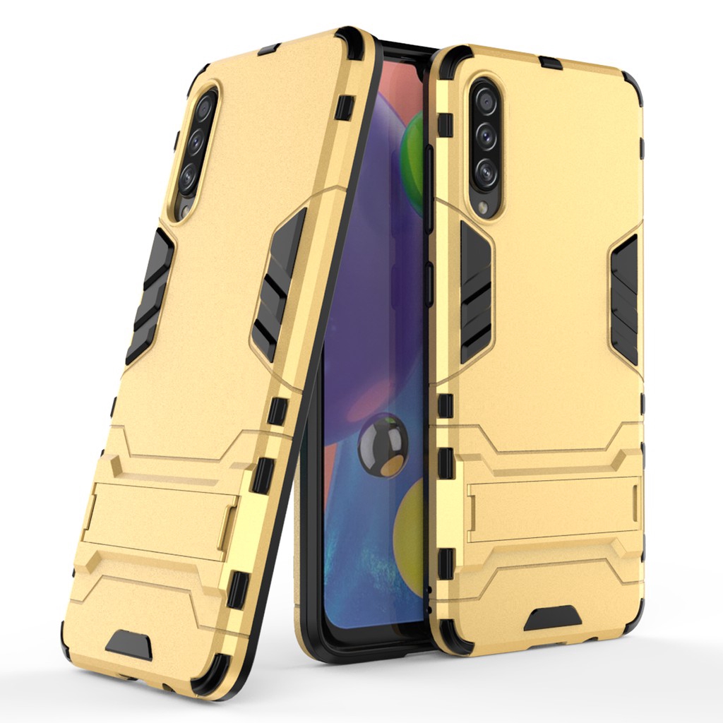 Ốp điện thoại nhựa dẻo phối chân đỡ nhựa bảo vệ toàn diện cho Samsung Galaxy A10s A20s A70s A80 A90 5G / M30s