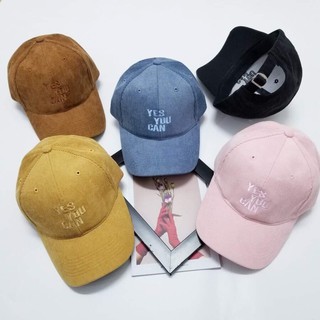 Mũ lưới trai in chữ YES YOU CAN chất thô đẹp