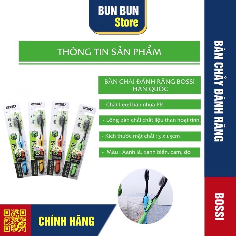 Combo 10 bàn chải than tre