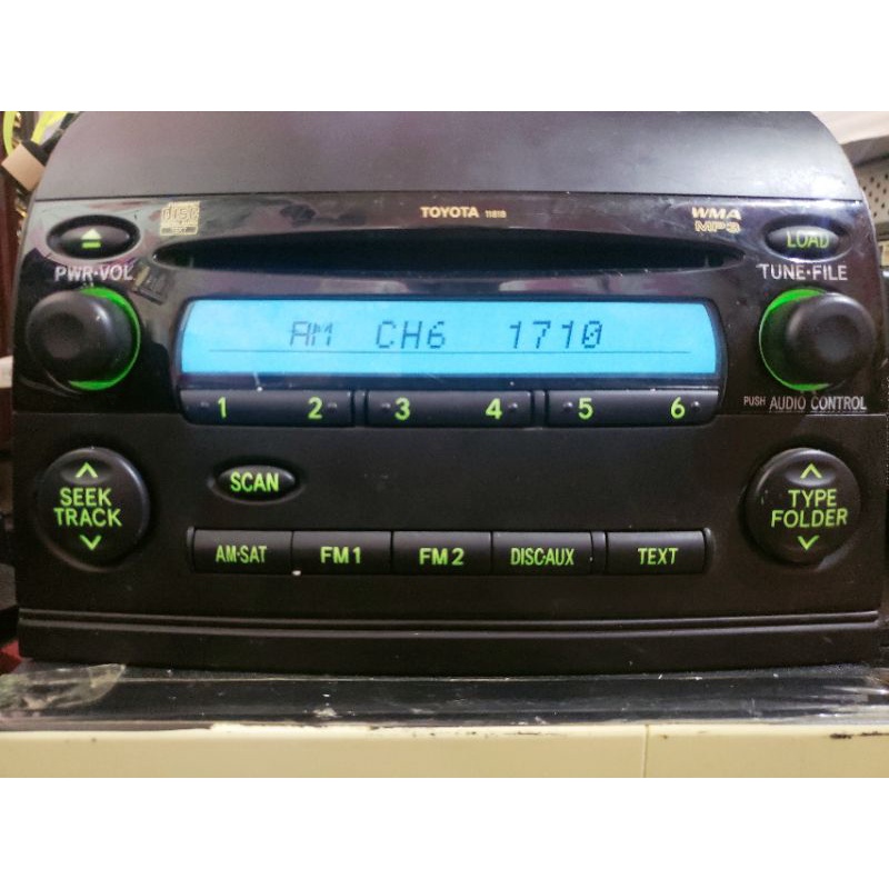 Đầu CD xe Toyota Sienna, mp3, CD Player 2004 2005 2006 2007 2008 2009 2010