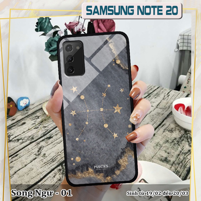 Ốp lưng cung hoàng đạo cho Samsung Galaxy Note 20