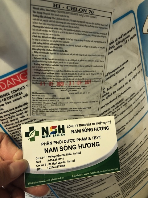 [Hàng cÔNG TY] Bột khử trùng, khử khuẩn kháng khuẩn Cloramin b chloramin b tách thùng 1kg của Nhật Bản